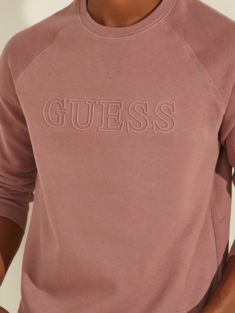 Guess crewneck sweater clearance
