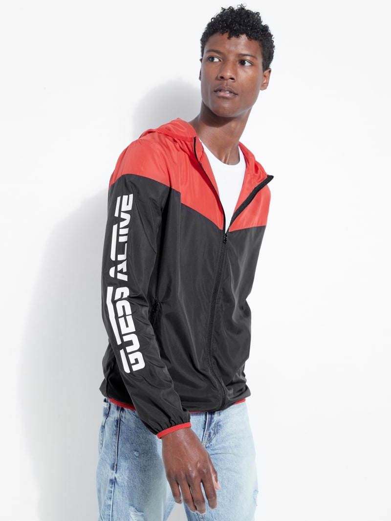 Color-Block Windbreaker | GUESS