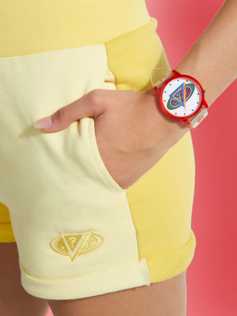 Download GUESS x J Balvin Red Logo Watch | GUESS