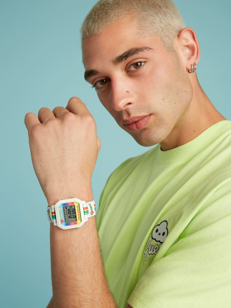 Guess rainbow watch store