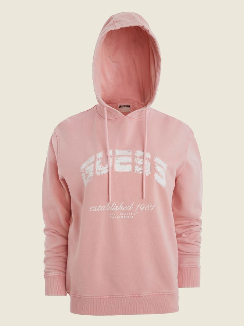 Guess hoodie pink clearance