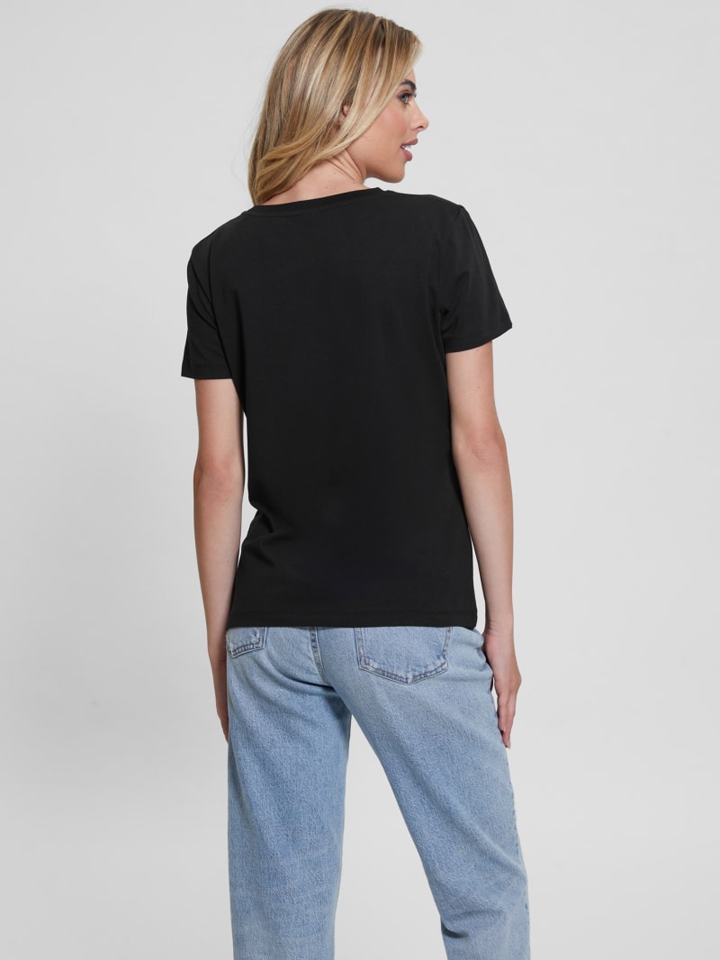 Tシャツ・カットソー EMIS LETTERING RHINESTONE T-SHIRT 5BJH1581 72a853658fca095ce455e5902c6a9f