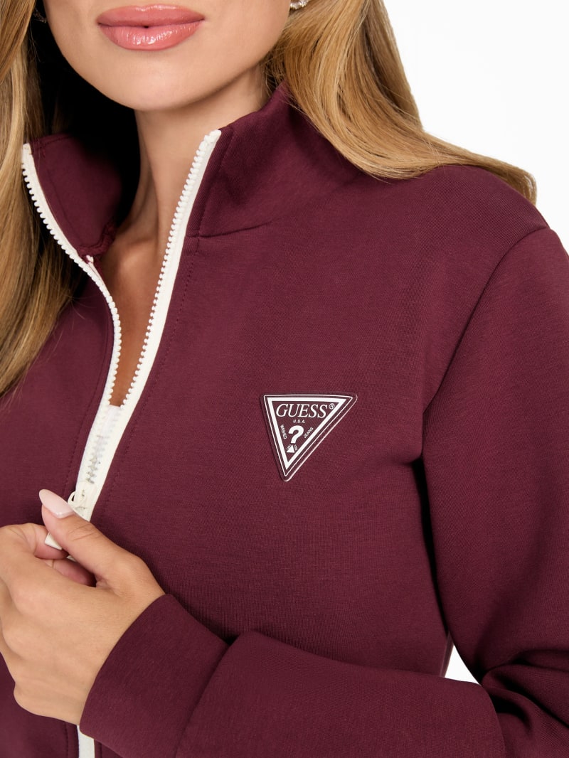 Eco Ann Full-Zip Scuba Sweatshirt