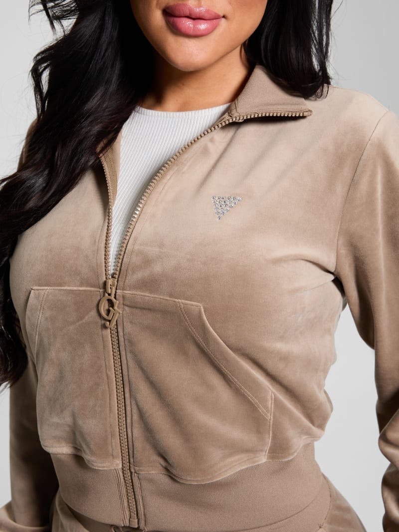 Eco Couture Full-Zip Sweatshirt