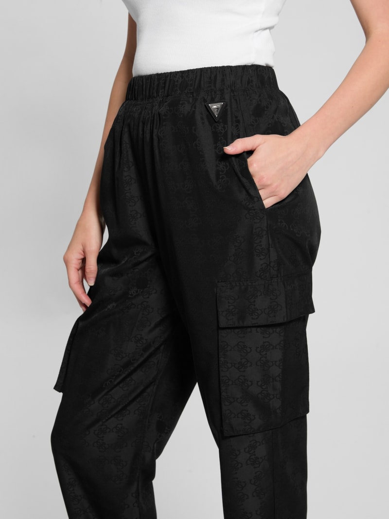Eco Quattro G Signature Cargo Joggers | GUESS Eco Quattro G Signature Cargo Joggers | GUESS