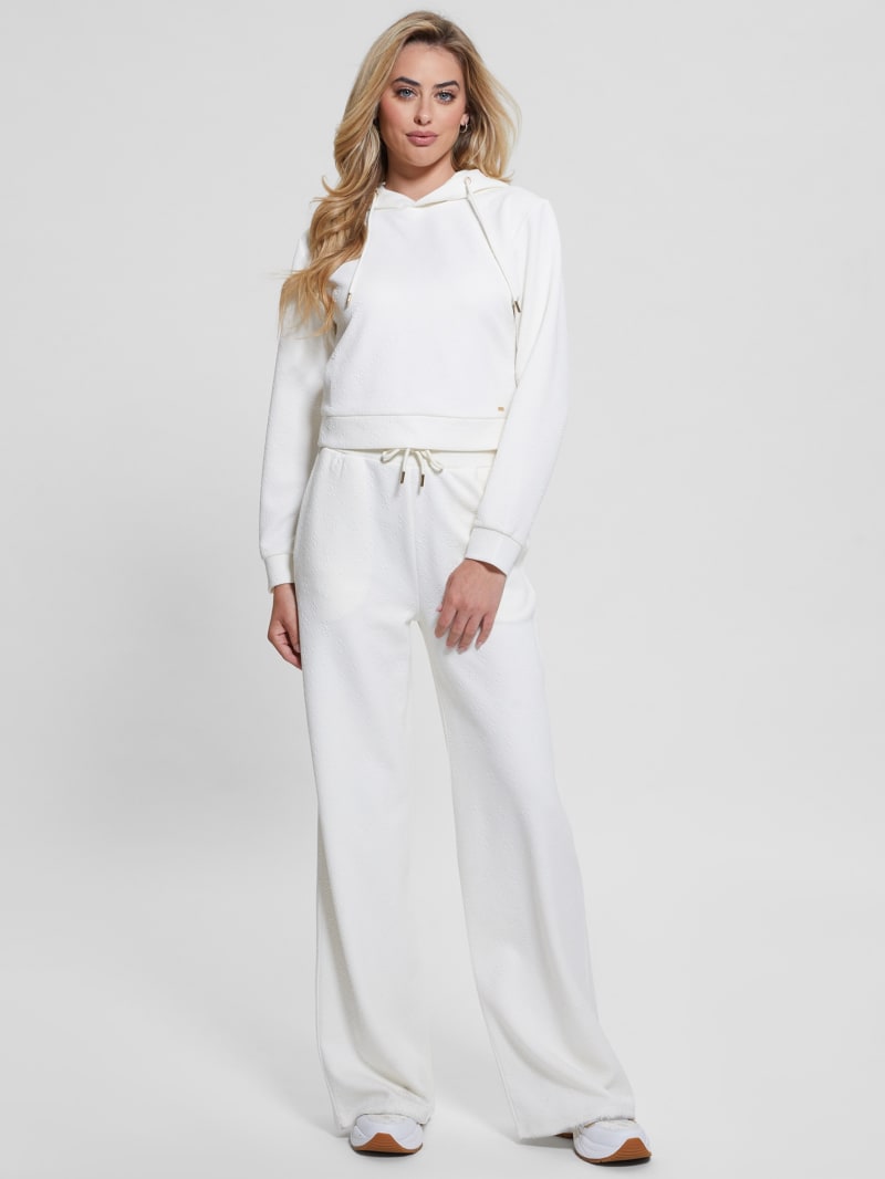 Guess crop top hoodie store