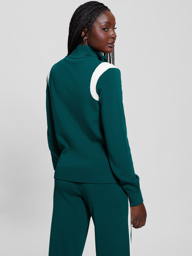 Michela Color-Block Sweater Jacket - thumbnail 4