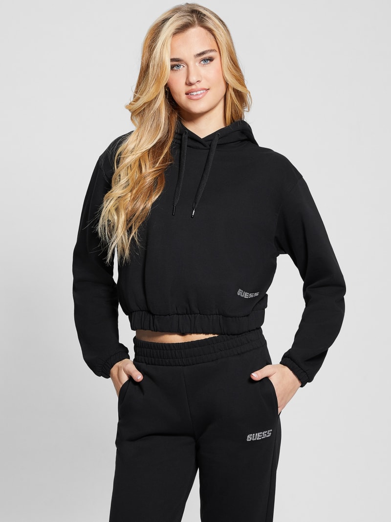 Guess hotsell cropped hoodie