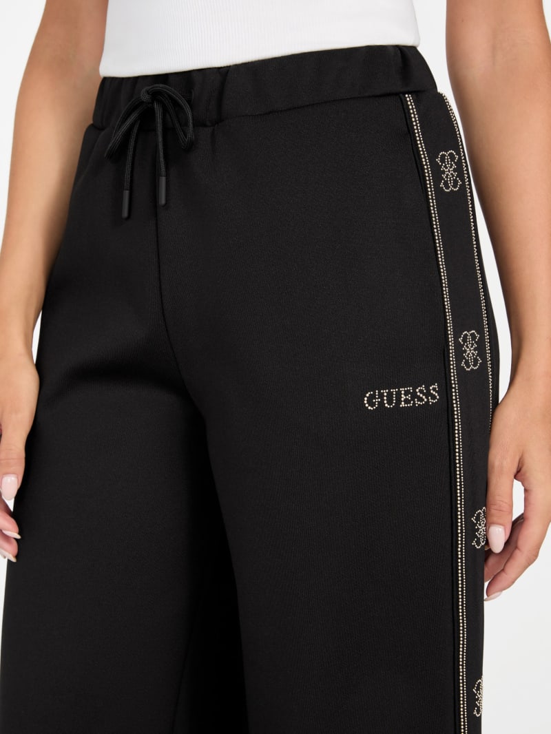BREAK OUT シーガル ブラック(レディース) GUESS® Eco Octavia Wide-Leg Pants