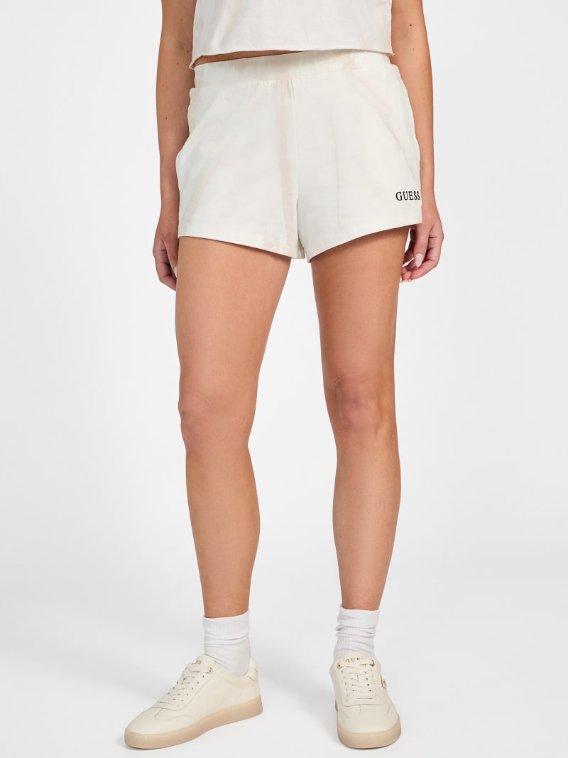 Aoxjox Cloud Tie-dye Scrunch Shorts