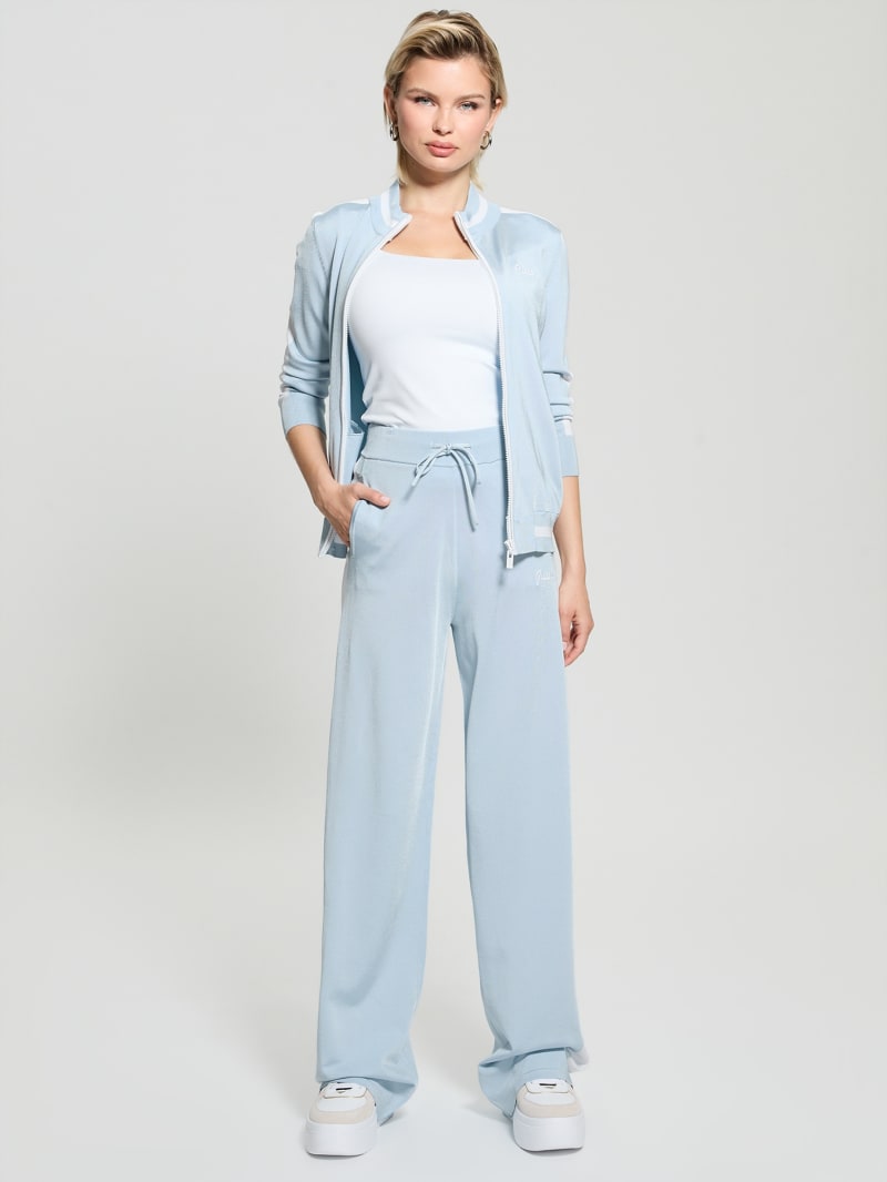 Striped Sweater Jacket