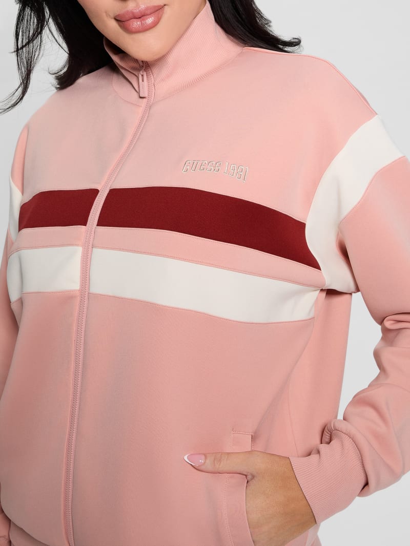 Eco Suzanne Full-Zip Sweatshirt | GUESS Canada