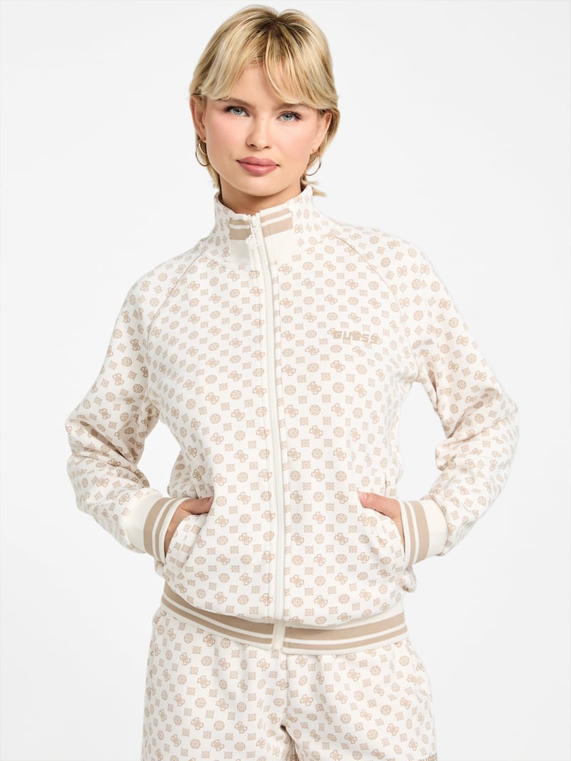 GUESS® Eco Aggie Full-Zip Sweatshirt