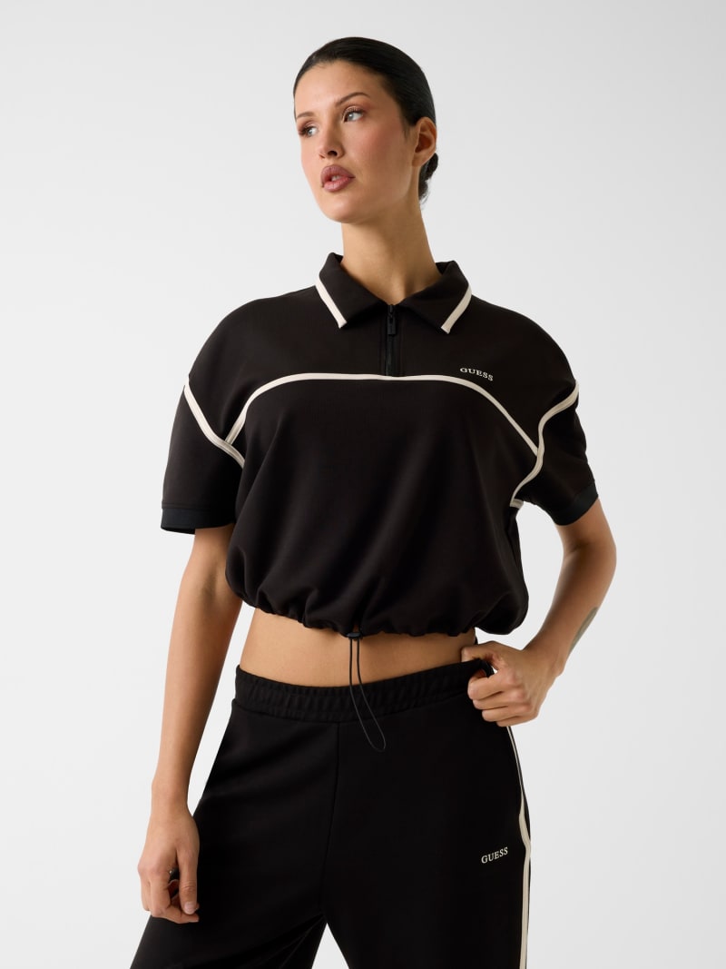 GUESS® Half-zip polo