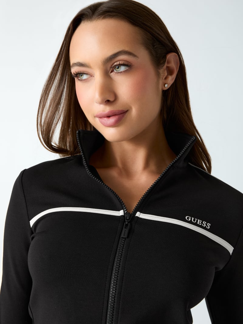 GUESS® Full-zip logo sweatshirt Women