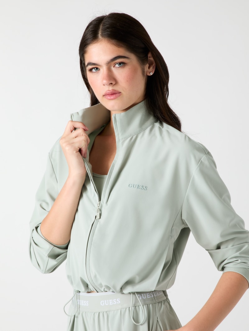 High neck sweatshirt
