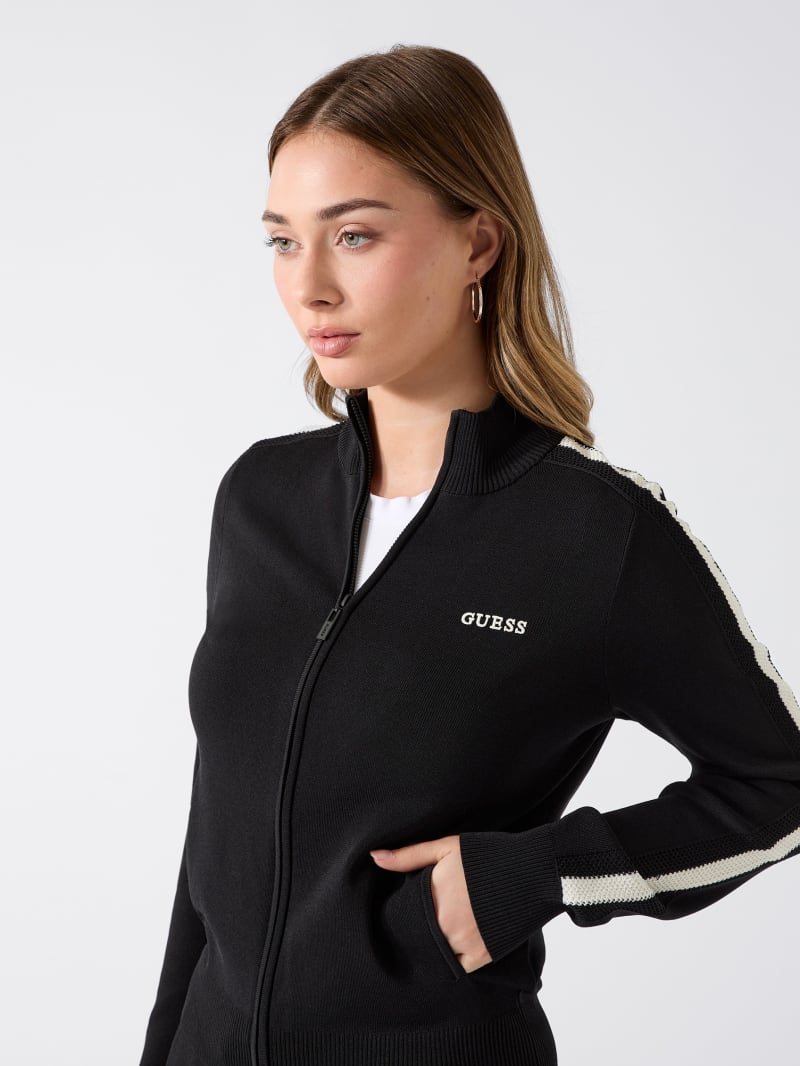 GUESS® Garby Knit Zip Sweatshirt