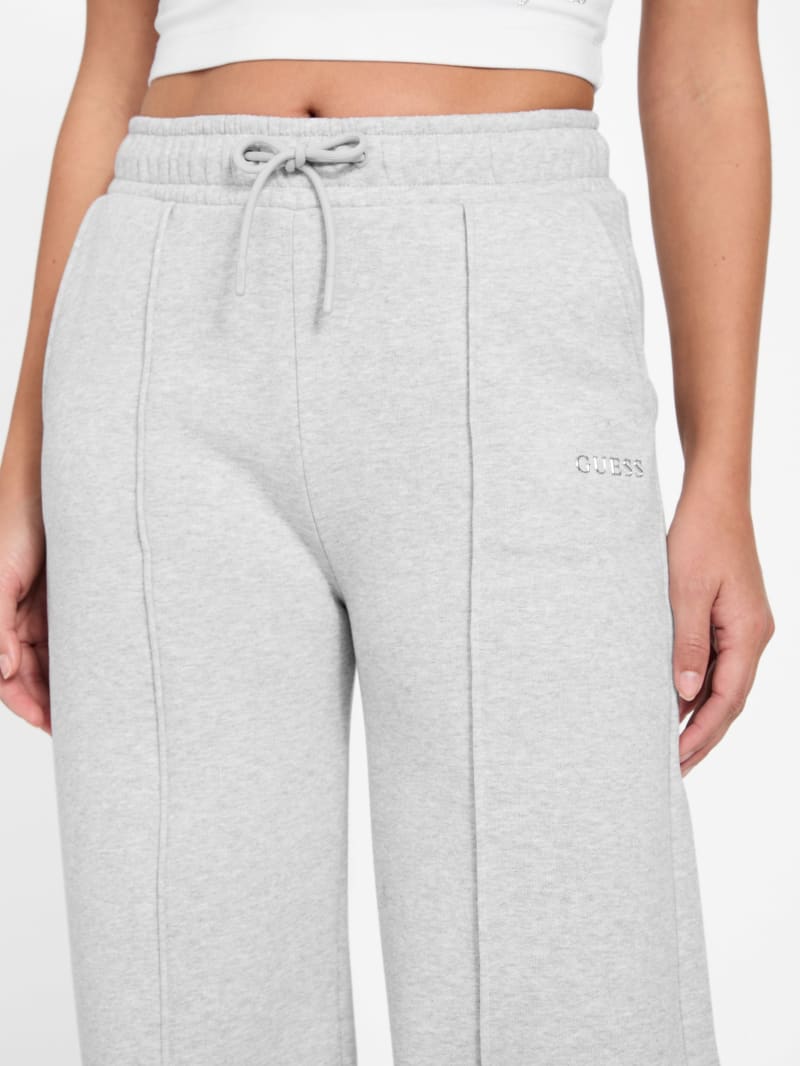 Straight wide-leg pants