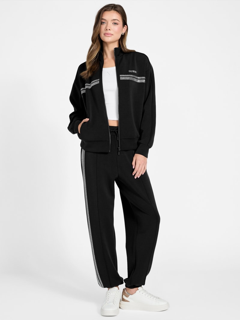 Rhinestone scuba sweatshirt - thumbnail 2