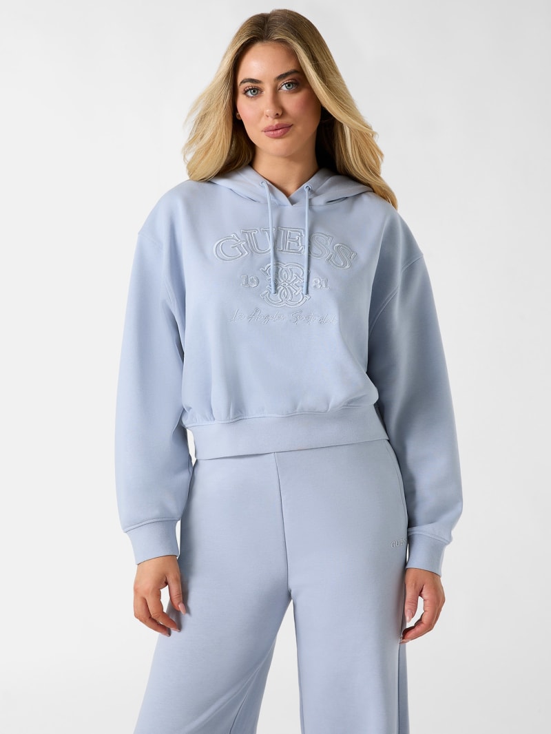 Embroidered logo sweatshirt