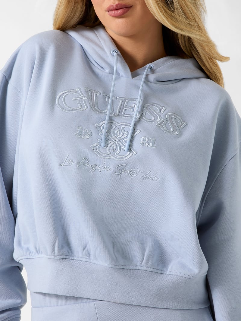 Embroidered logo sweatshirt
