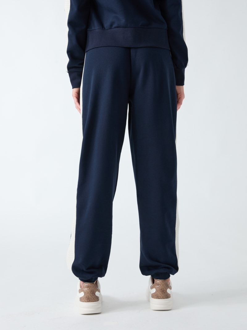 GUESS® Crocheted-band joggers