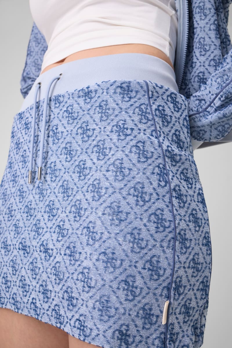 4G logo mini skirt