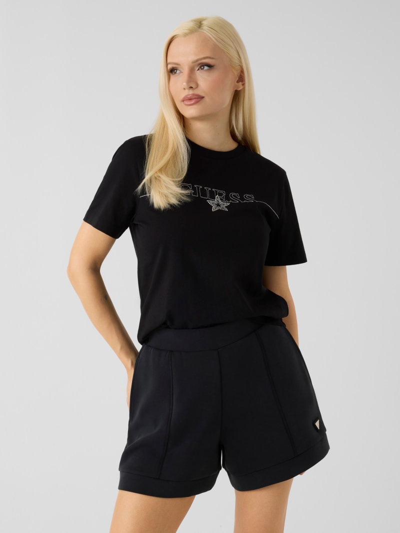GUESS® Rhinestones logo t-shirt