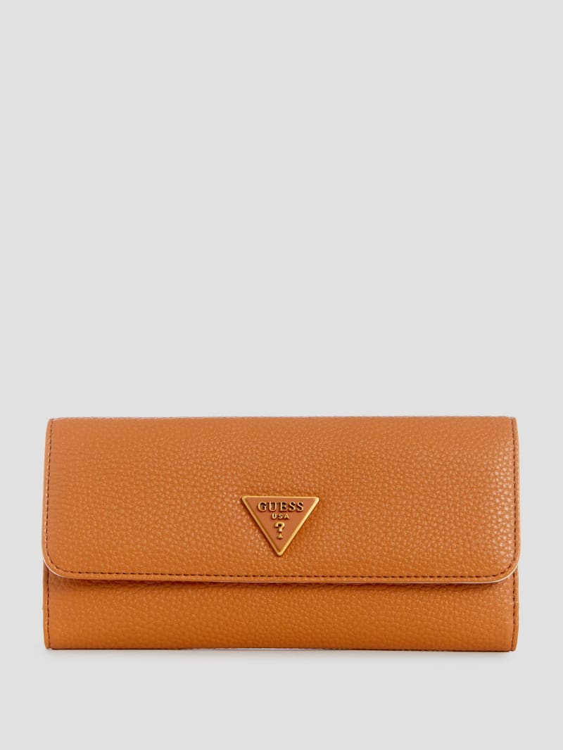 Becci Continental Tri-Fold Wallet with Pouch | GUESS