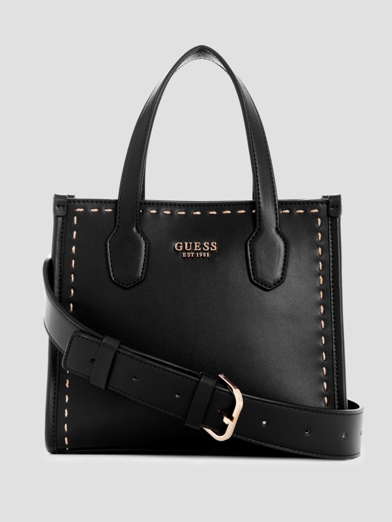 Lisa studded mini tote guess on sale