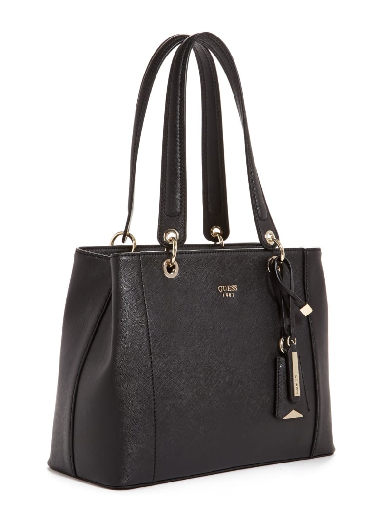 black tote bag guess