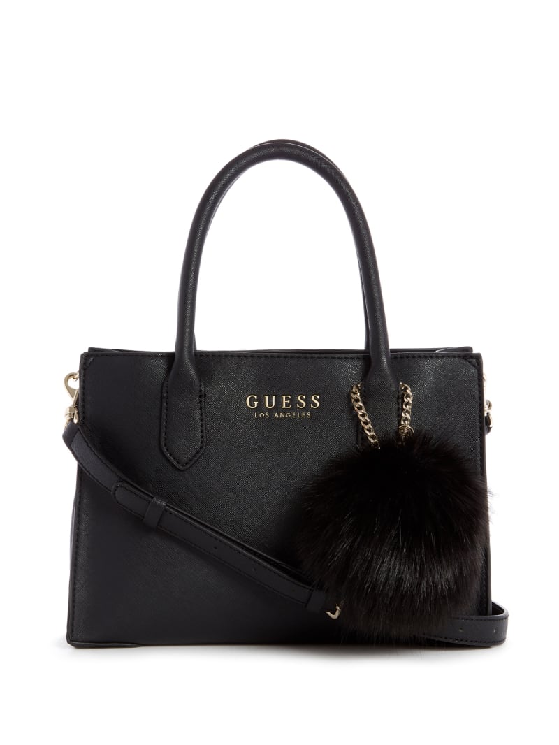 guess black sling bag