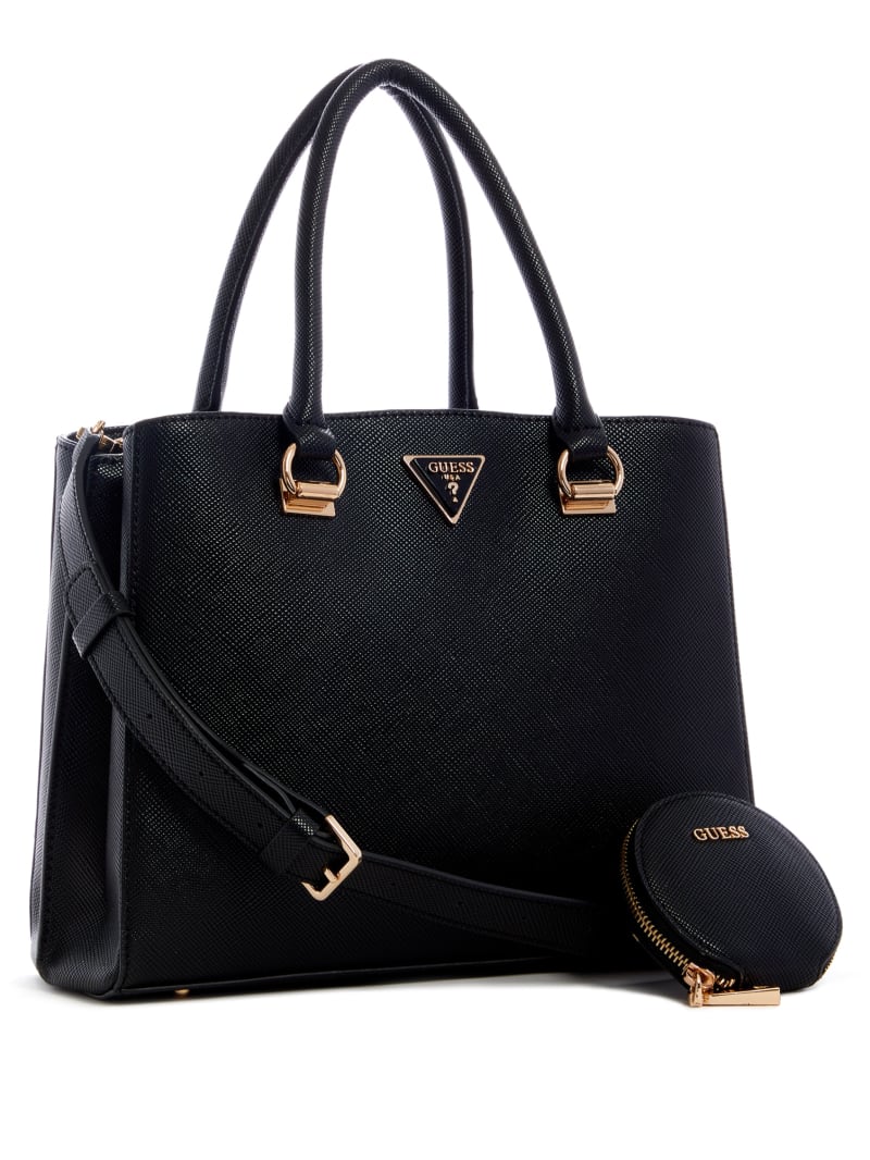 Guess Alexie Girlfriend Satchel - Black