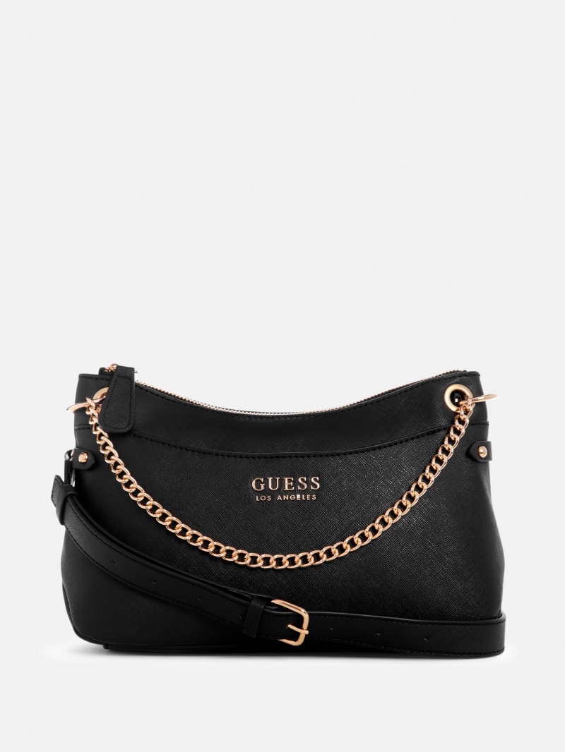 Lyndall Top Zip Crossbody GUESS Factory