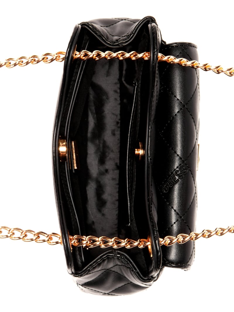 Vandemark Quilted Logo Convertible Crossbody GUESS Factory