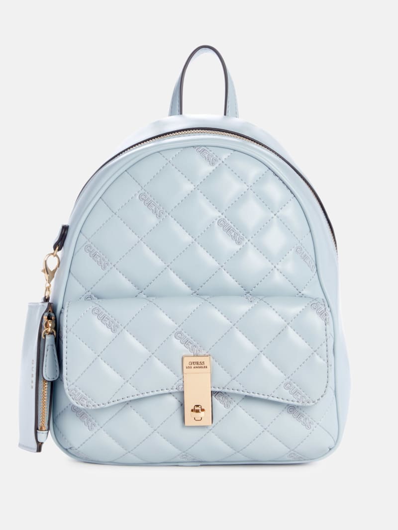 Guess blue backpack clearance