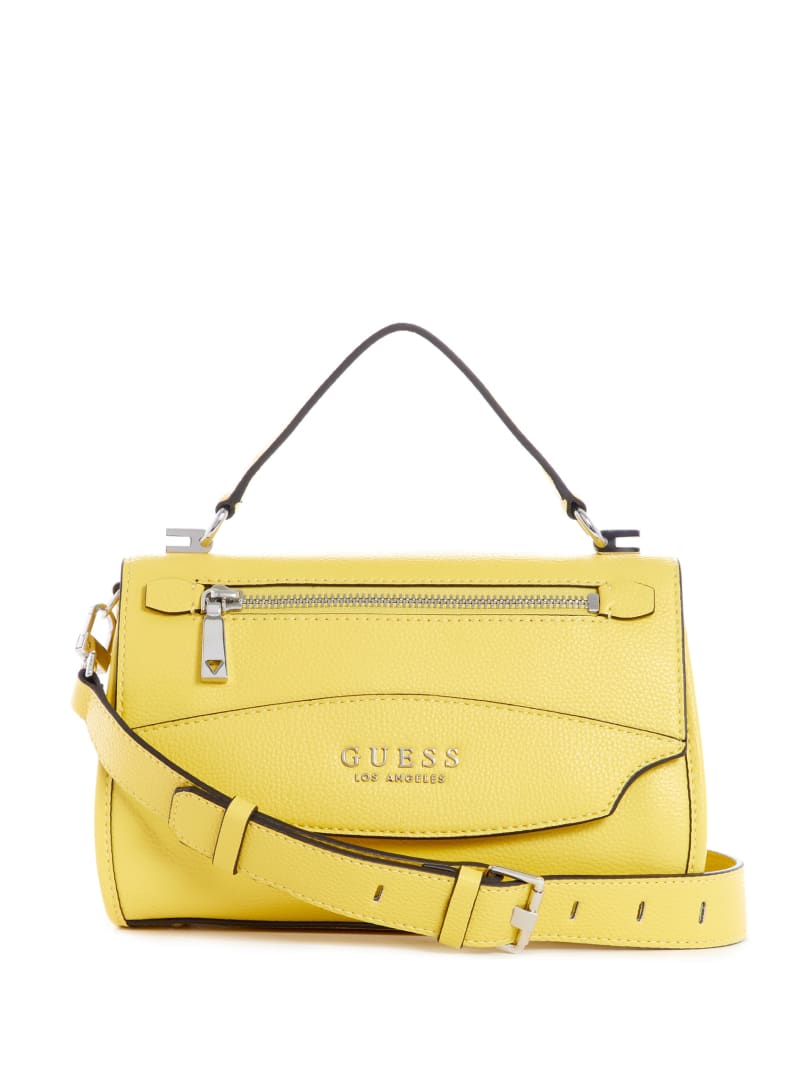 Guess los angeles purse yellow clearance