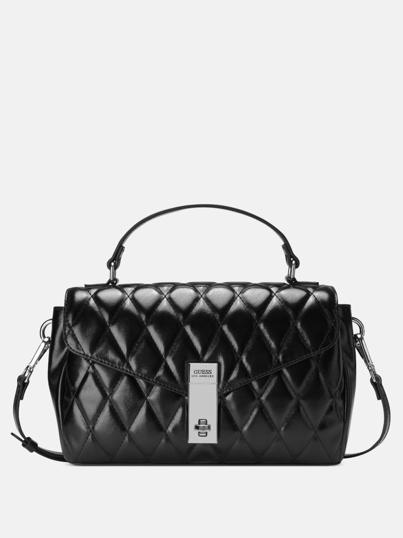 Bethel Quilted Top Handle Bag | GUESS Factory