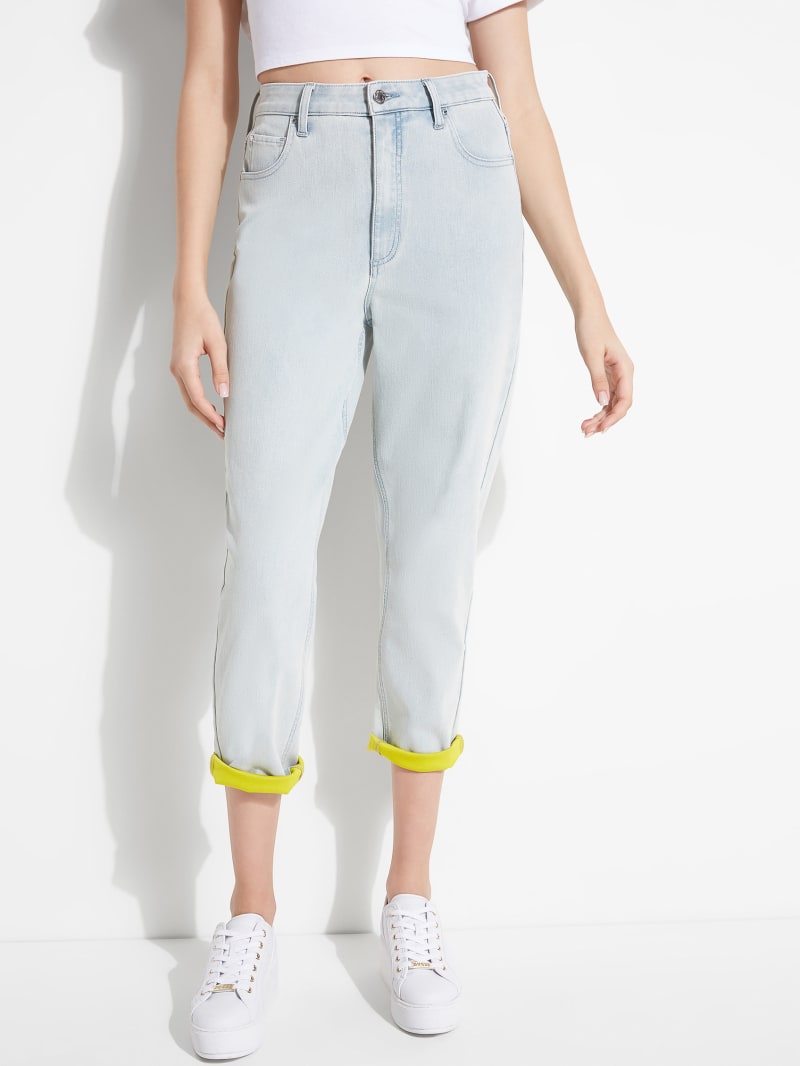 super high rise denim