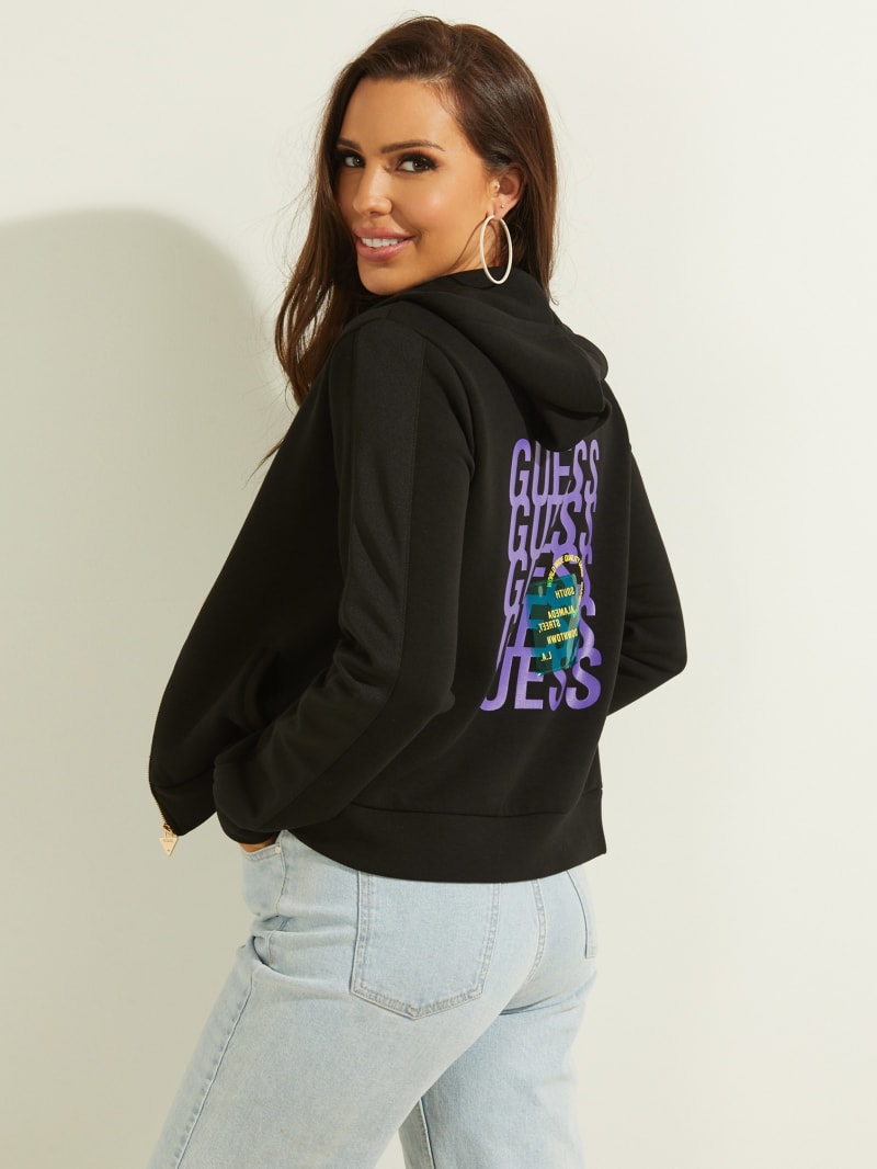 guess logo sweatshirt