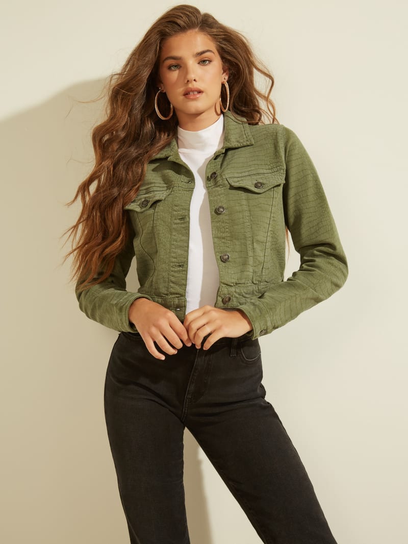 guess plus size jackets