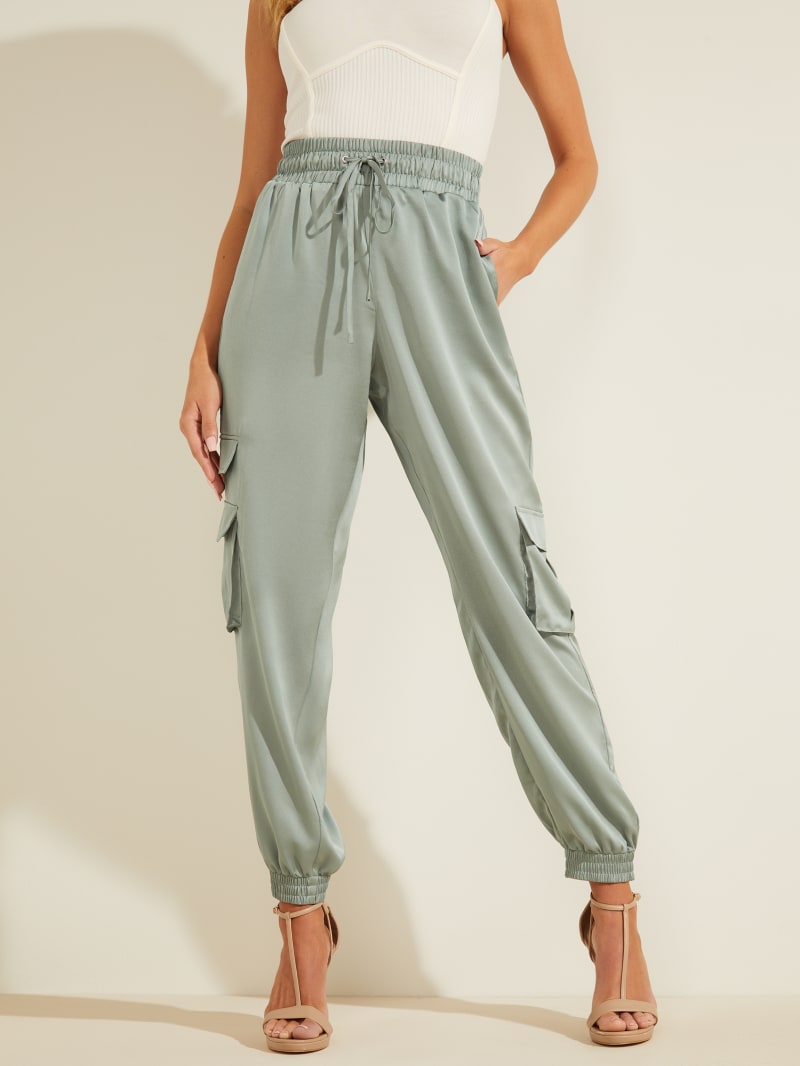 Guess Annka Charm Cargo Joggers. 1