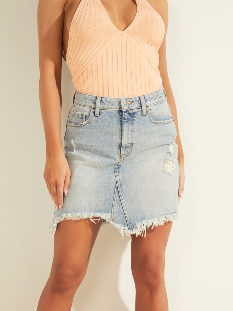 Guess skirt denim clearance