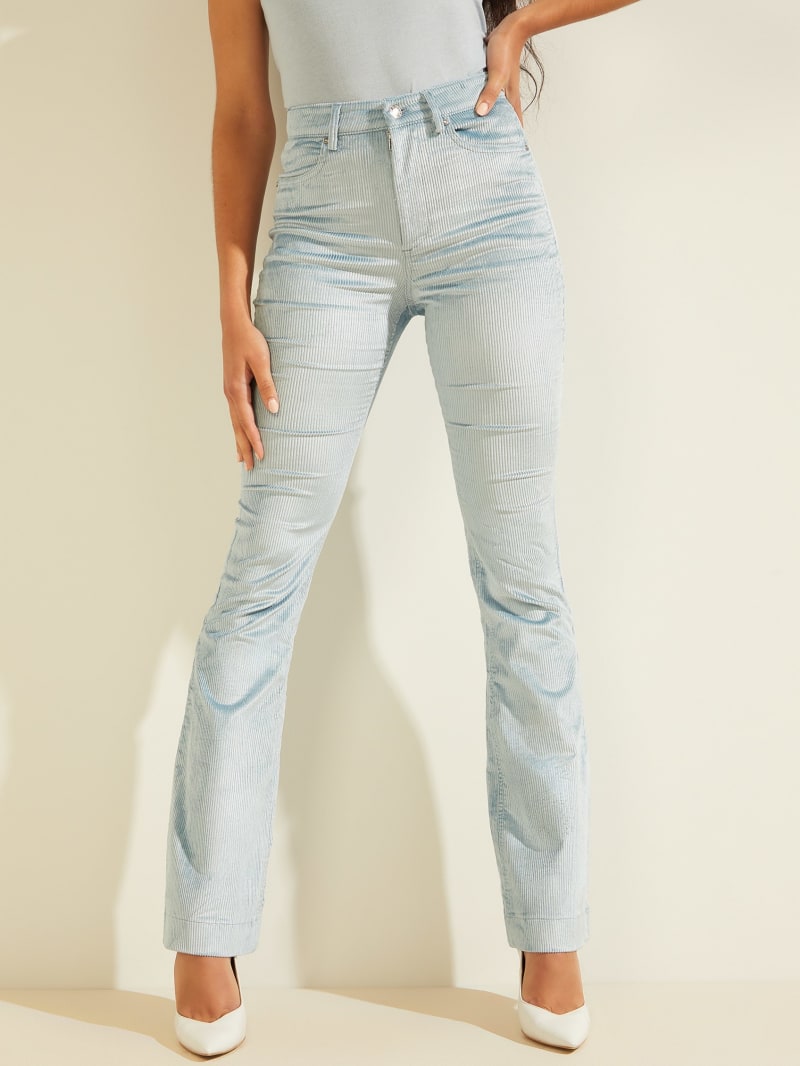 Guess Super-High Rise Corduroy Pants. 1