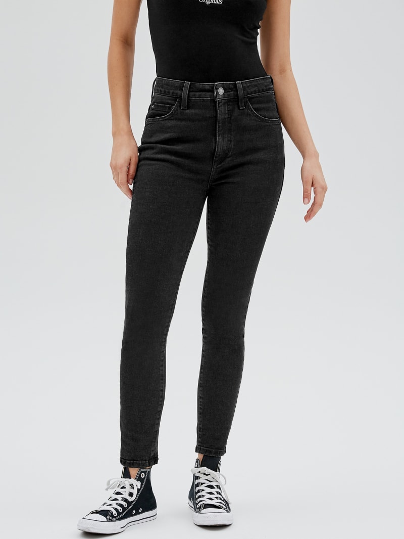 GUESS Originals Black High-Rise Skinny Jeans