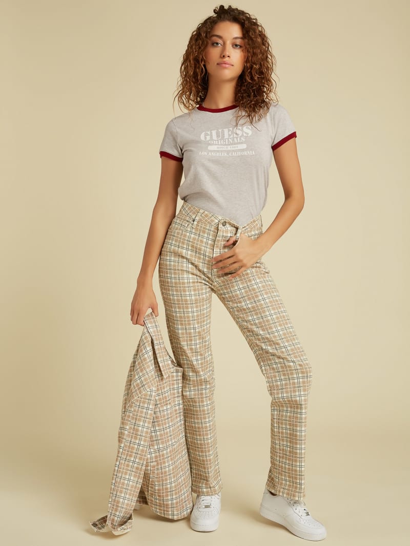 Guess Originals Heather Ringer Tee. 2