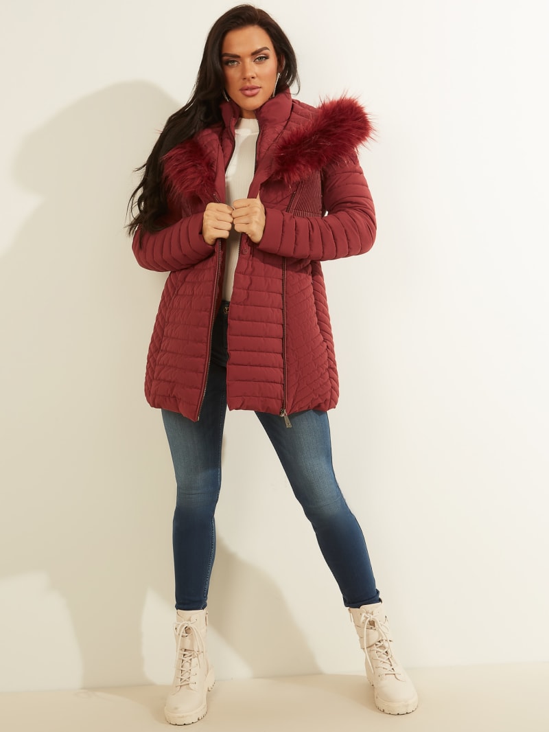 Guess Oxana Quilted Jacket. 3