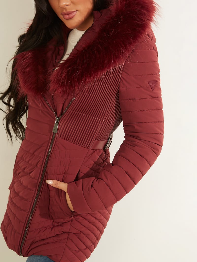 Guess Oxana Quilted Jacket. 4