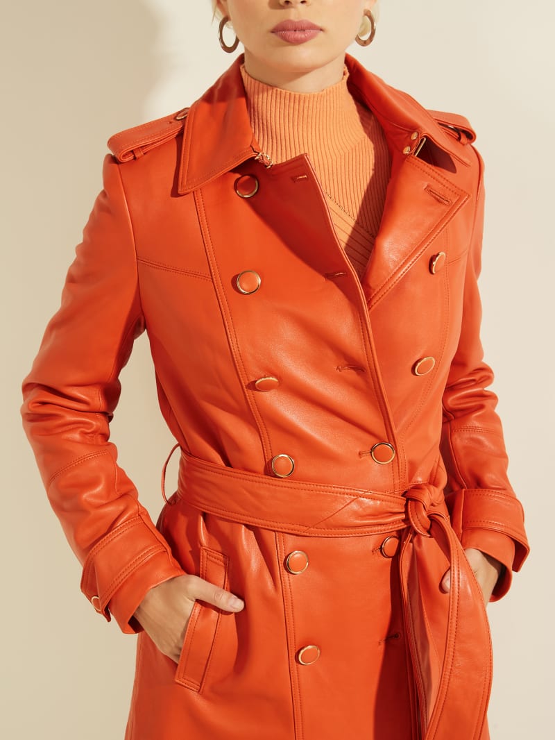 GUESS Felicia women's trench coat : : Fashion
