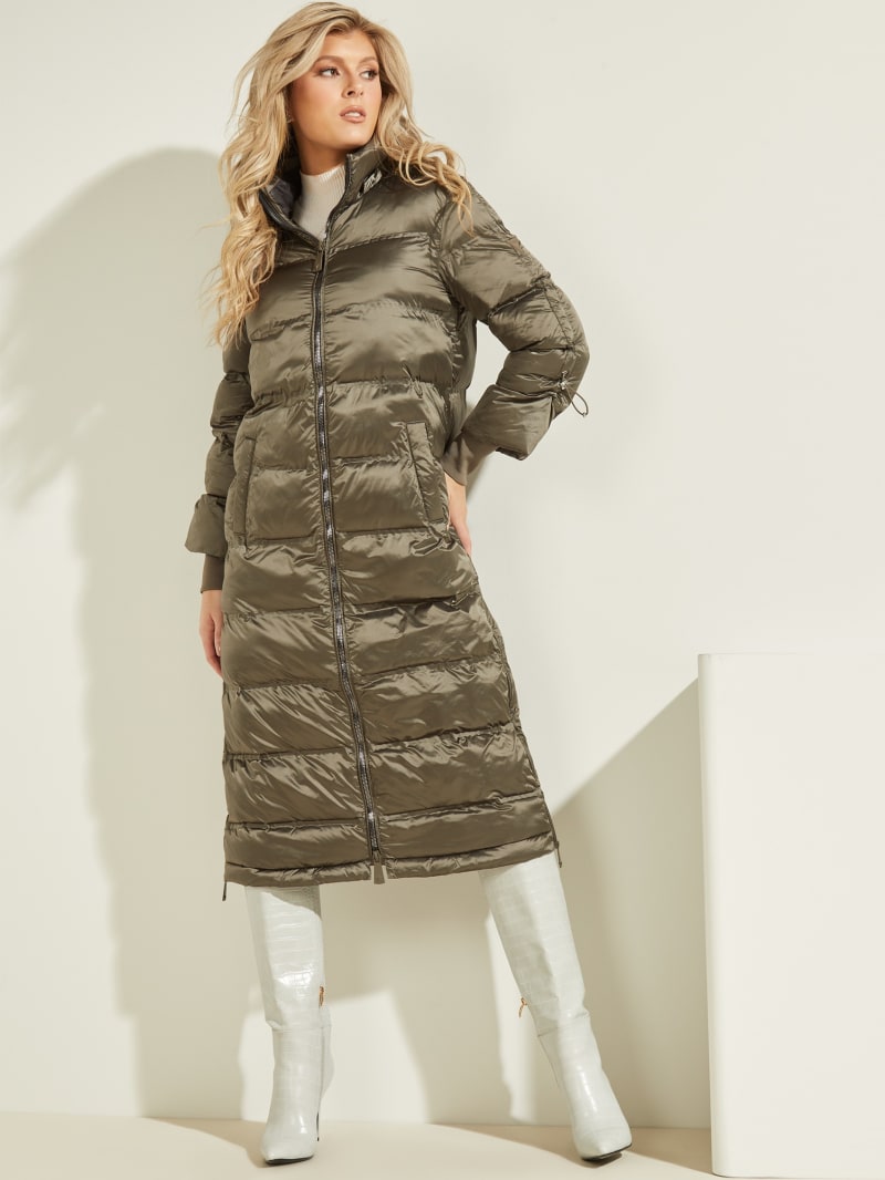 Guess long puffer jacket discount